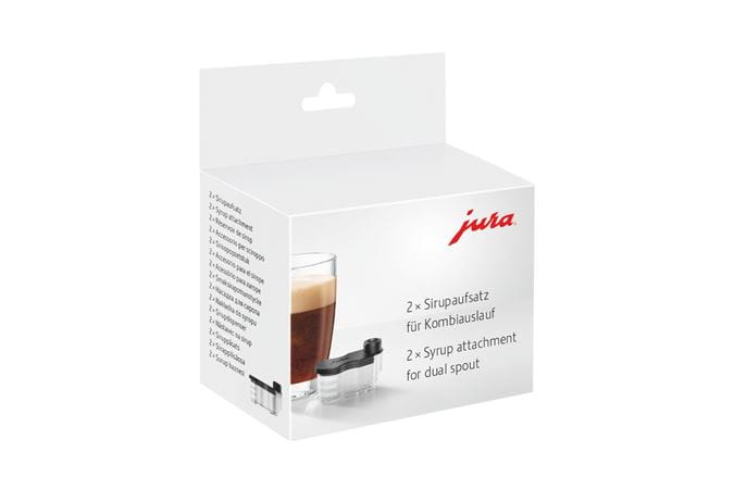 SYRUP ATTACHMENT FOR DUAL SPOUT FOR JURA Z10 (SET OF 2)