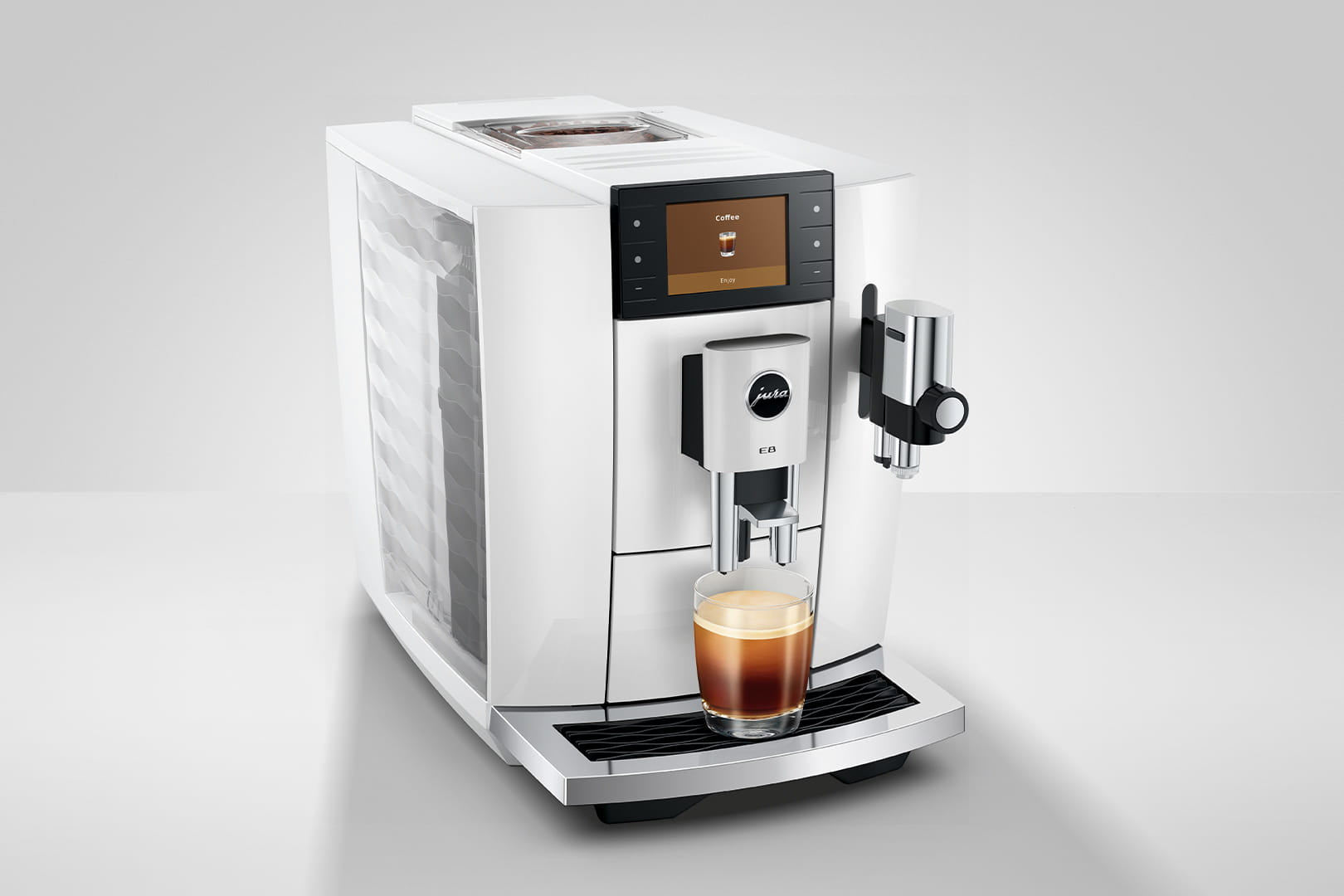 JURA E8 Piano White