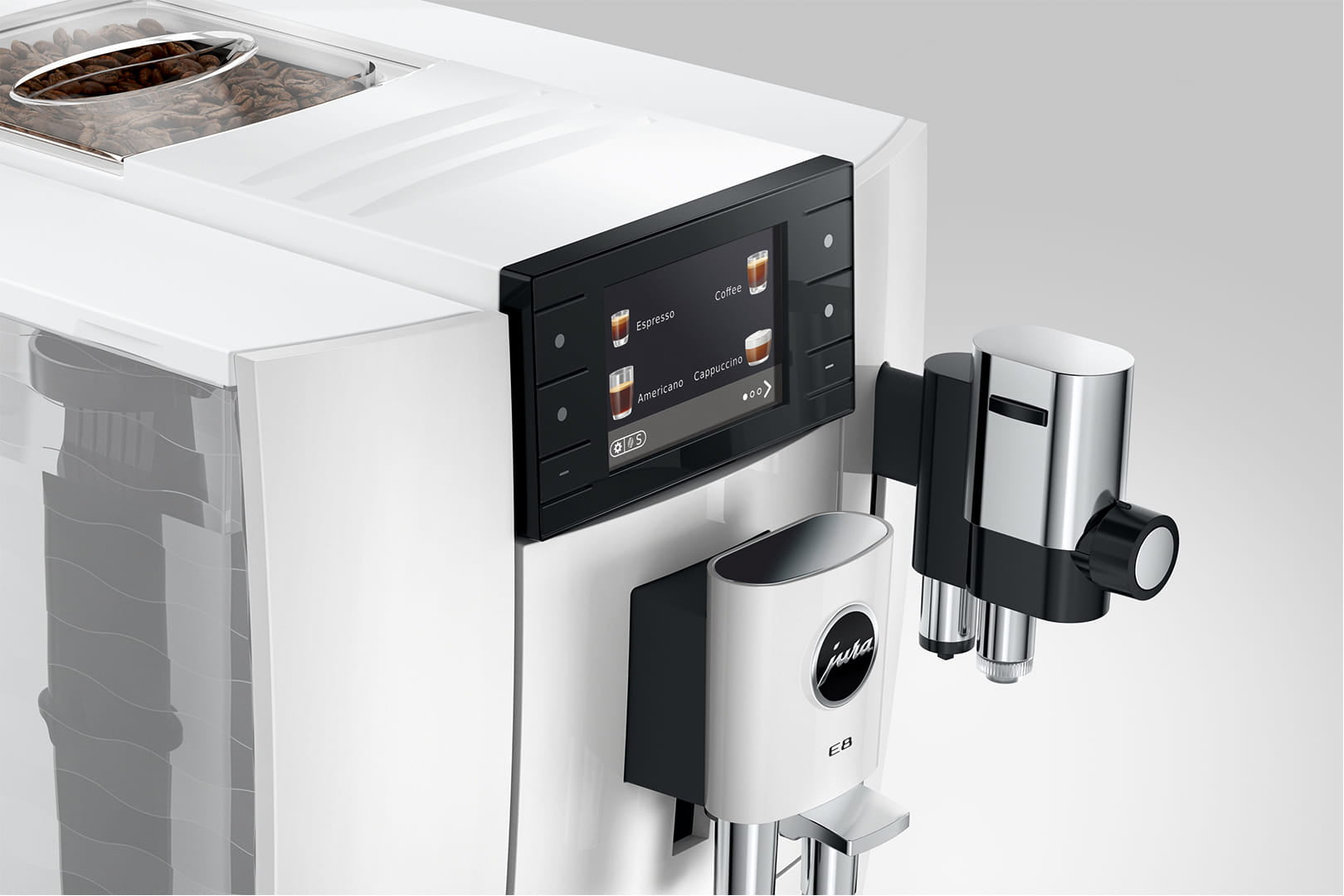 JURA E8 Piano White
