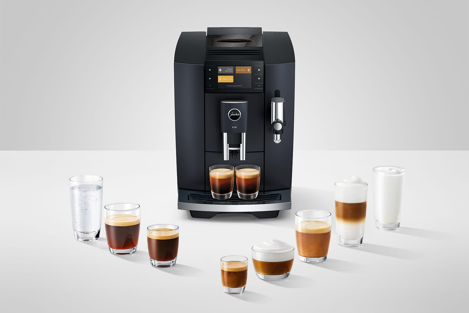 JURA E8 Cosmic Black