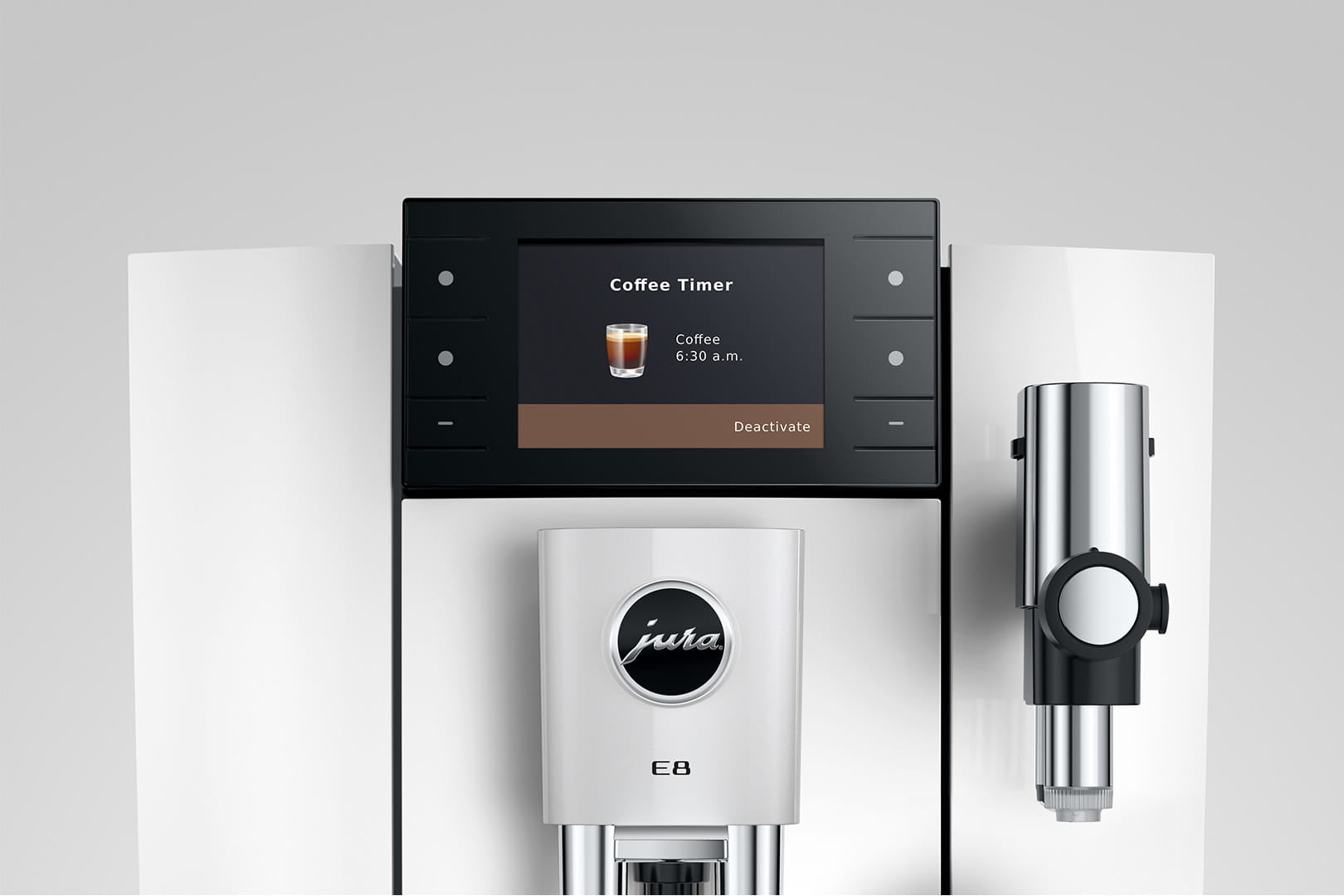 JURA E8 Piano White