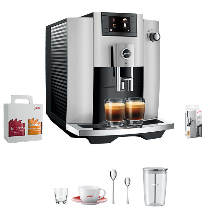 JURA E6 PLATIN Bundle