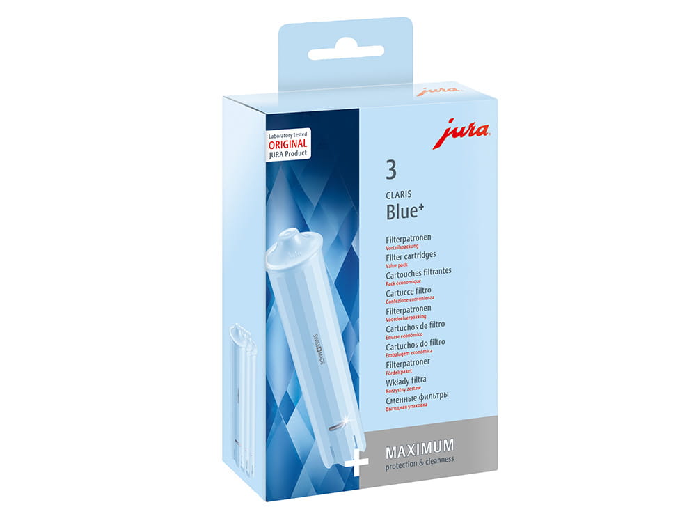JURA CLARIS Filter Blue+ (Set of 3 - Value Pack)