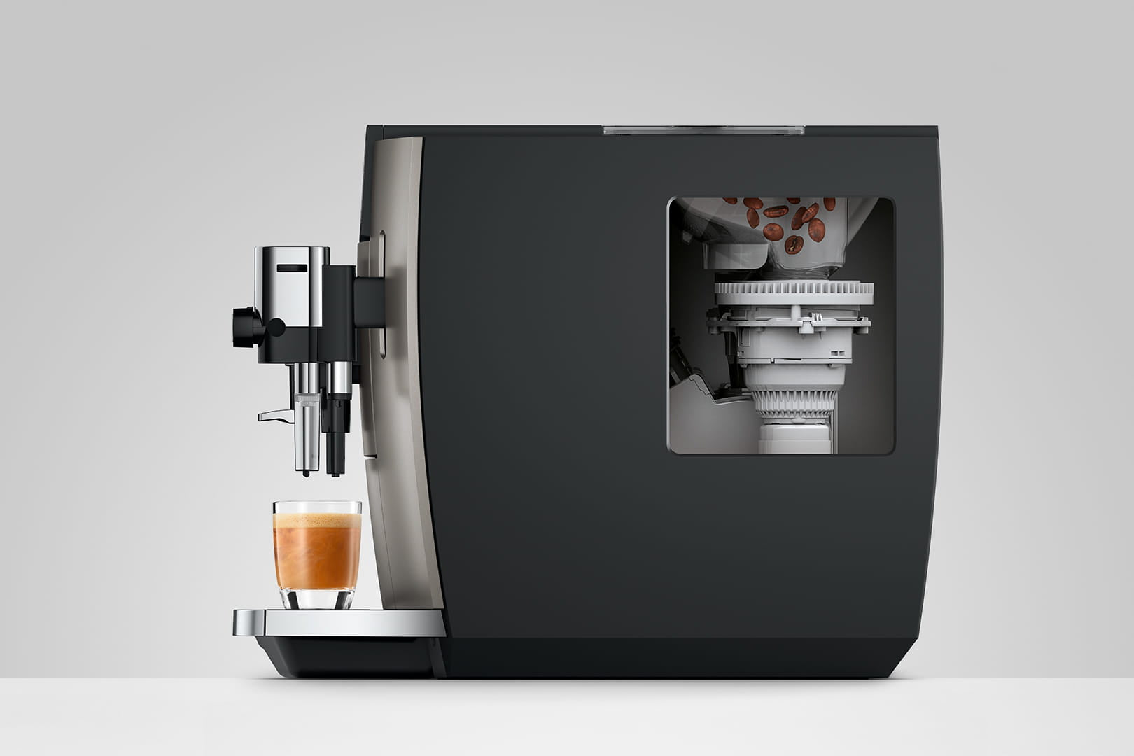 JURA E8 Midnight Silver